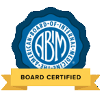 American Board of Internal Medicine Board Certified badge